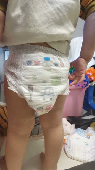 보솜이 액션핏 팬티형 — 3점을 준 리뷰어가 2019년 3월 올린 사용 사진