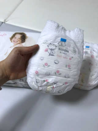 보솜이 리얼코튼 팬티형 — 5점을 준 리뷰어가 2019년 3월 올린 사용 사진