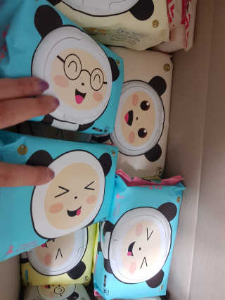 달곰이 물티슈 — 5점을 준 리뷰어가 2018년 10월 올린 사용 사진