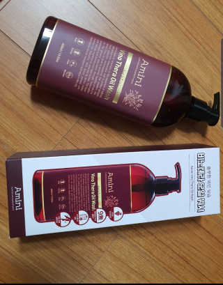 아미니 비노테라 오일워시 400ml 대용량 — 5점을 준 리뷰어가 2019년 9월 올린 사용 사진