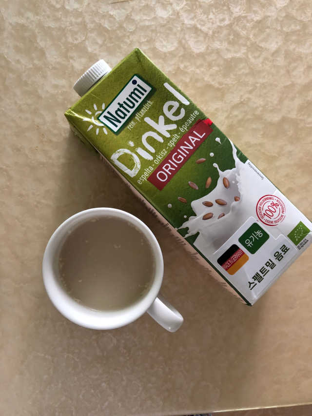 나투미 귀리 바닐라맛 1리터+ 나투미 스펠트밀 1리터 리뷰 사진