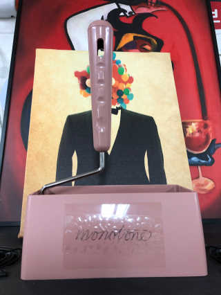 물로 씻어 쓰는 반영구 롤크리너 핸디 모노톤 에디션 — 4점을 준 리뷰어가 2019년 8월 올린 사용 사진