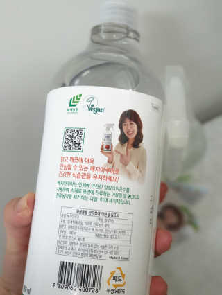 베지아쿠아 475ml + 리필 1000ml 1Set — 5점을 준 리뷰어가 2019년 11월 올린 사용 사진