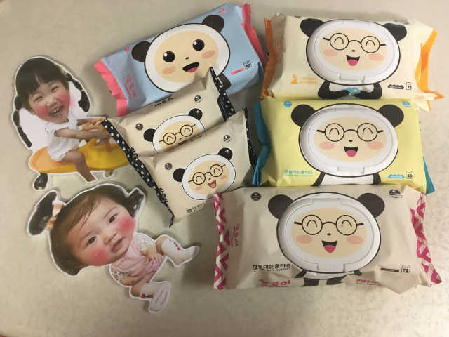 달곰이 물티슈 리뷰 사진