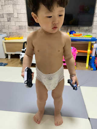보솜이 리얼코튼 팬티형 — 5점을 준 리뷰어가 2019년 3월 올린 사용 사진