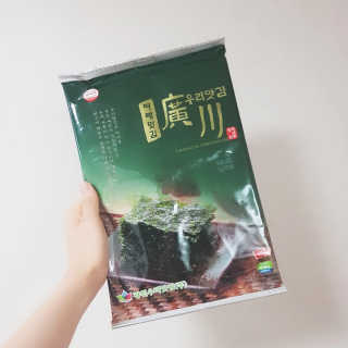 광천우리맛김 파래향 듬뿍, 바삭한 광천우리파래김 6매10봉 — 5점을 준 리뷰어가 2018년 6월 올린 사용 사진