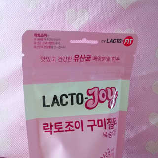 락토조이 구미젤리 복숭아맛 — 4.5점을 준 리뷰어가 2019년 6월 올린 사용 사진