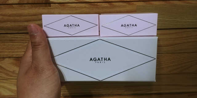 [AGATHA] 프리미에르 립스틱 리뷰 사진