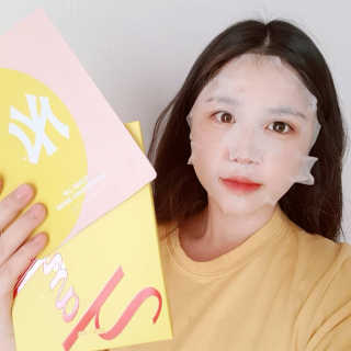 MLB COSMETICS [MLB PLAY] 톤업 화이트닝 마스크 1BOX — 4점을 준 리뷰어가 2019년 9월 올린 사용 사진