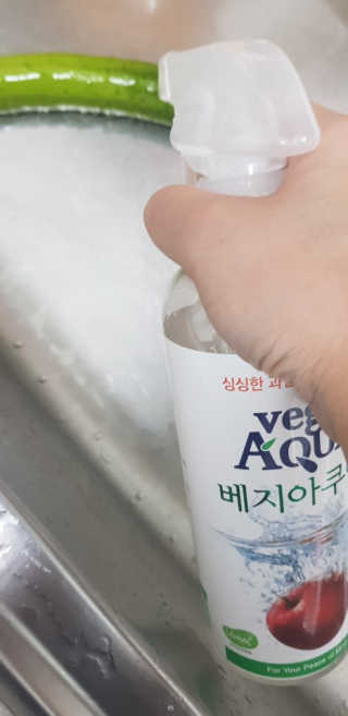 베지아쿠아 475ml + 리필 1000ml 1Set — 5점을 준 리뷰어가 2019년 10월 올린 사용 사진