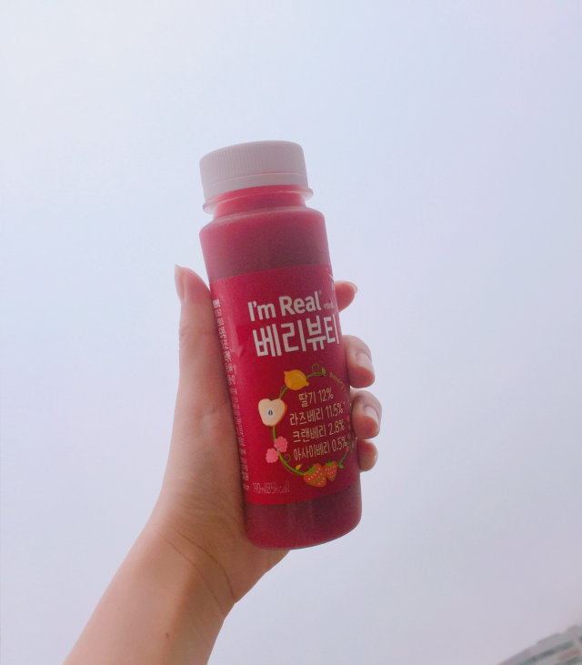 아임리얼 블랜딩주스 리뷰 사진