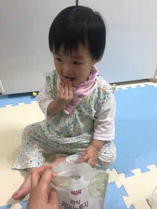 BASSAK 바삭 유기농 현미 누룽지 크래커 3종 — 5점을 준 리뷰어가 2019년 10월 올린 사용 사진