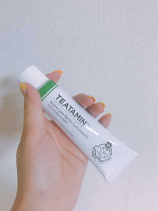 나이팅게일 티타민 크림 리뉴얼 — 5점을 준 리뷰어가 2018년 5월 올린 사용 사진