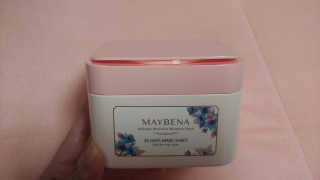 메이베나 1일 1팩 뽑아쓰는 마스크팩 — 3점을 준 리뷰어가 2019년 2월 올린 사용 사진
