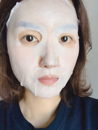 키노닉스 Querencia_Flawless 마스크팩 — 4.5점을 준 리뷰어가 2019년 5월 올린 사용 사진