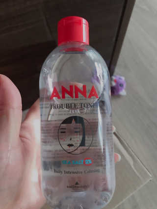 솔테라피 안나 트러블 토너 300ml — 4.5점을 준 리뷰어가 2019년 4월 올린 사용 사진