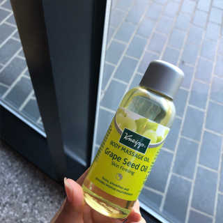 [크나이프] 그레이프씨드 슬리밍 마사지오일 100ml — 4점을 준 리뷰어가 2019년 8월 올린 사용 사진