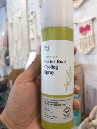 달리프 클로렐라 베러 루트 쿨링 스프레이 100ml — 2.5점을 준 리뷰어가 2019년 7월 올린 사용 사진