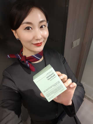 the naked object 발포가글 츄그린 그린티민트 — 5점을 준 리뷰어가 2020년 1월 올린 사용 사진