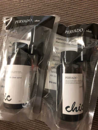 PERVADO 페르바도 산소계 살균소독제 칙, CHIC 60ml — 5점을 준 리뷰어가 2018년 10월 올린 사용 사진