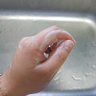 마더메이드 어머니가 만든 부드러운 거품 세정제 — 5점을 준 리뷰어가 2019년 6월 올린 사용 사진