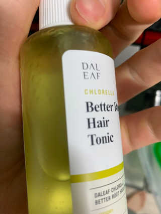 달리프 클로렐라 베러 루트 헤어토닉 100ml — 4점을 준 리뷰어가 2020년 3월 올린 사용 사진