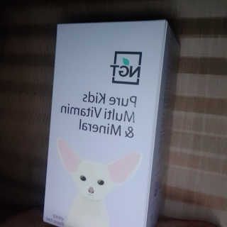 네츄럴굿띵스 퓨어 키즈 멀티비타민 앤 미네랄 30일분 — 5점을 준 리뷰어가 2018년 7월 올린 사용 사진