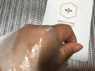 오지아이 마누카 허니 딥 케어 마스크 25ml X 10pcs — 5점을 준 리뷰어가 2020년 1월 올린 사용 사진