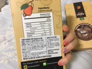 드림캐슈넛 50g X 6개 — 5점을 준 리뷰어가 2018년 9월 올린 사용 사진