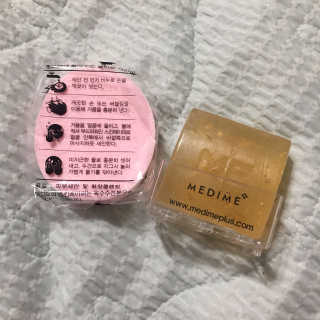 메디미 골드케어 클렌징 바 — 3.83점을 준 리뷰어가 2017년 12월 올린 사용 사진
