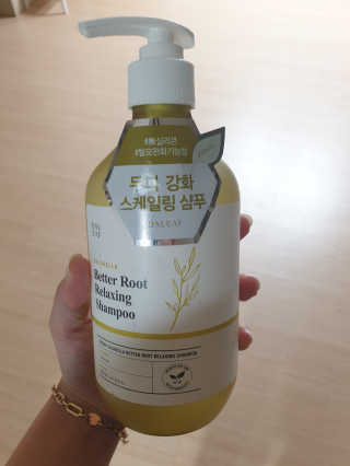 달리프 클로렐라 베러 루트 릴렉싱 샴푸 500ml — 4점을 준 리뷰어가 2020년 1월 올린 사용 사진