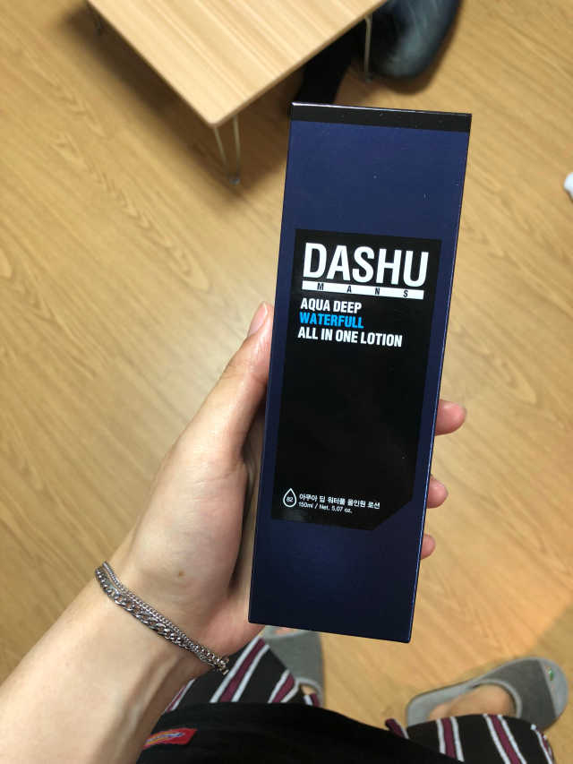 다슈 맨즈 아쿠아 딥 워터풀 올인원 로션 리뷰 사진