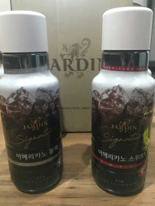 (주)쟈뎅 쟈뎅 시그니처 아메리카노 1.1L — 5점을 준 리뷰어가 2018년 8월 올린 사용 사진