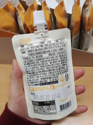 자연원 복다방 2종 100ml 10포씩 — 4.17점을 준 리뷰어가 2018년 12월 올린 사용 사진