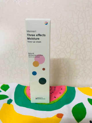 메이메리 쓰리이펙츠 모이스처 톤업크림 50ml — 5점을 준 리뷰어가 2020년 1월 올린 사용 사진