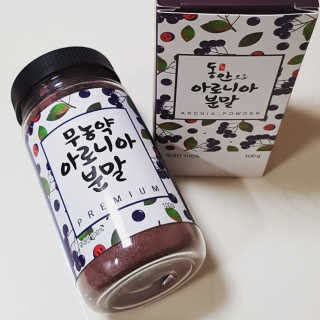 동안으로 아로니아 동안으로 무농약 아로니아 분말 — 4.5점을 준 리뷰어가 2018년 1월 올린 사용 사진