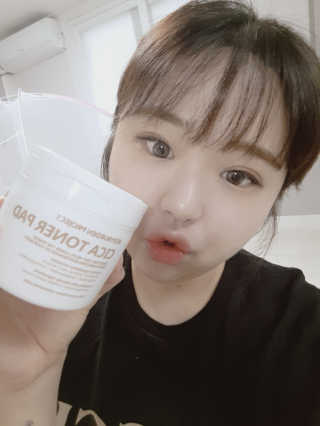 바디버든프로젝트 바디버든 프로젝트 BBP 시카 토너패드 — 5점을 준 리뷰어가 2019년 6월 올린 사용 사진