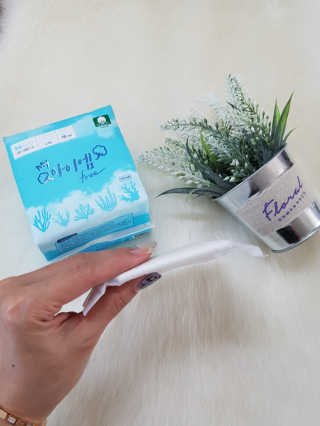 보타메디 마이아이엠 생리대 — 5점을 준 리뷰어가 2018년 11월 올린 사용 사진
