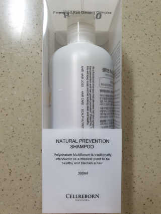 셀리본 하수오 내츄럴 프리벤션 탈모관리 샴푸 300ml — 4점을 준 리뷰어가 2019년 11월 올린 사용 사진