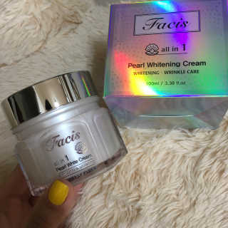 파시스 올인원 진주 화이트닝 크림 100ml — 5점을 준 리뷰어가 2019년 5월 올린 사용 사진