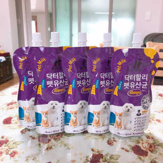 닥터할리펫밀크 8종 — 5점을 준 리뷰어가 2020년 2월 올린 사용 사진