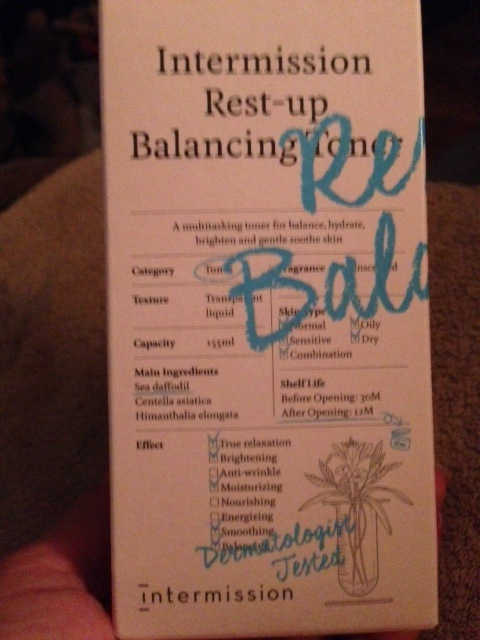 Rest-Up Balancing Toner 리뷰 사진