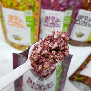 아우노그라노 오리지날, 진짜 베리, 진짜 카카오 — 5점을 준 리뷰어가 2018년 1월 올린 사용 사진