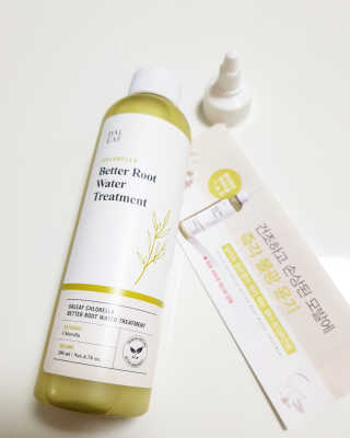 달리프 클로렐라 베러 루트 워터트리트먼트 200ml — 5점을 준 리뷰어가 2020년 2월 올린 사용 사진