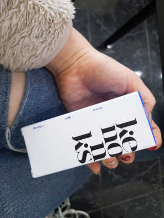 키노닉스 펀더멘탈 하이드레이팅 앰플 부스터 — 5점을 준 리뷰어가 2019년 3월 올린 사용 사진
