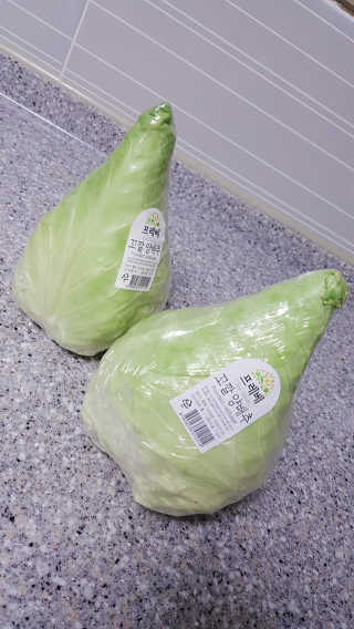 [프레베] 꼬깔양배추 3통 1.8kg 이상 — 5점을 준 리뷰어가 2018년 12월 올린 사용 사진