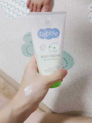 The golden snow 베블 베이비 바디 크림 150ml — 4점을 준 리뷰어가 2017년 4월 올린 사용 사진