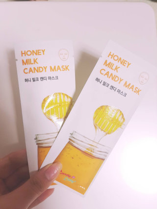 캔디오레이디 허니밀크 캔디마스크 — 4점을 준 리뷰어가 2016년 7월 올린 사용 사진
