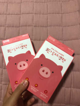 오리지널 미팩토리 3단 돼지코팩 5매입 X 2 — 5점을 준 리뷰어가 2018년 7월 올린 사용 사진