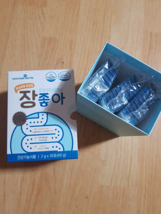 메이준뉴트리 모유유래 유산균 장좋아 2gx30포 — 5점을 준 리뷰어가 2020년 2월 올린 사용 사진